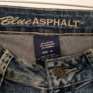 Women Blue Asphalt jeans , size 5L